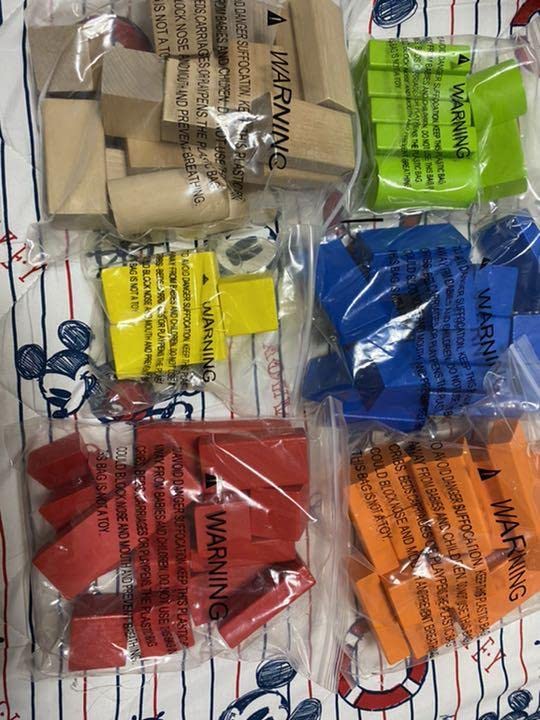 Amazon | カラフルつみき75ピ ース | 積み木 | おもちゃ